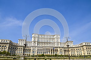 The Palace of the Parliament at Bucharest