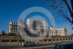 Palace of Parliament Bucharest, capital of Romania