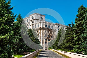 Palace of the Parliament in Bucharest, capital of Romania