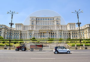 Palace of Parliament. Bucharest. Romania.