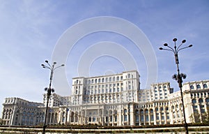 Palace of Parliament in Bucharest, Romania