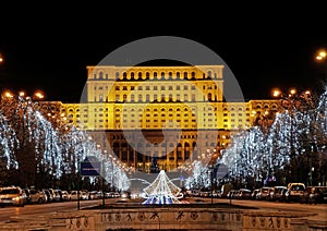 Palace of Parliament in Bucharest, Romania