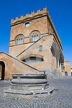 Palace of the people. Orvieto. Umbria. Italy.