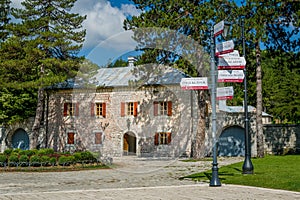 Palace of Peter II. Cetinje touristic center