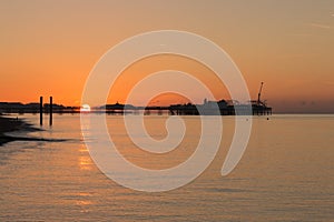 Palace Pier, Brighton at Dawn