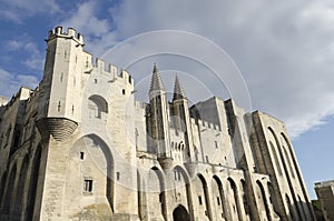 Palace of the popes in Avignon