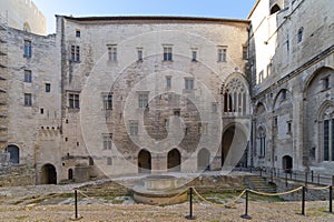 Palace of the Popes of Avignon - Camargue - Provence - France