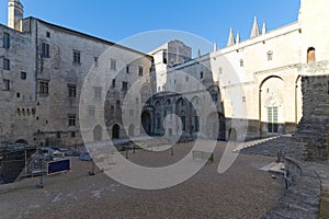 Palace of the Popes of Avignon - Camargue - Provence - France