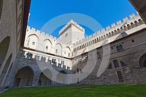 Palace of the Popes of Avignon - Camargue - Provence - France