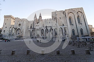 Palace of the Popes and Cathedral of Avignon - Camargue - Provence - France