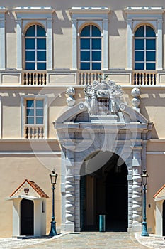 The Palace of the Prince of Monaco, in Monaco-Ville