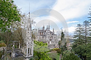 Palace at Quinta da Regaleira in Sintra