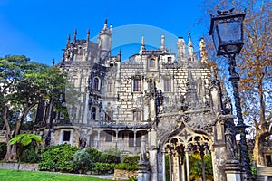 Palace Quinta da Regaleira in Sintra photo