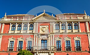 Palace of the Real Audiencia de los Grados in Seville, Spain.