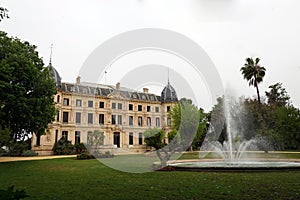 Palace of Royal Andalusian School of Equestrian Art in Jerez la Flontera photo