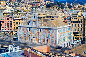 Palace of Saint George in Genoa, Italy photo