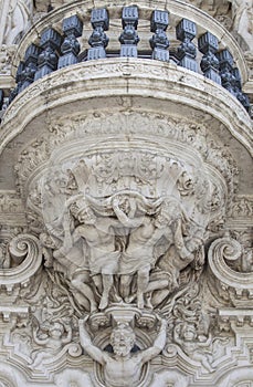 Palace of San Telmo facade, Seville, Spain