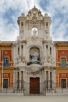 The Palace of San Telmo is a historical edifice in Seville, southern Spain