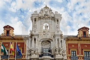 The Palace of San Telmo is a historical edifice in Seville, southern Spain