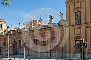 The Palace of San Telmo Palacio de San Telmo, Seville, Spain photo