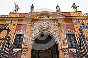 The Palace of San Telmo, Palacio de San Telmo is a historical edifice in Seville, Spain