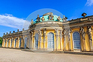 Palace of Sanssouci, Potsdam, Germany photo
