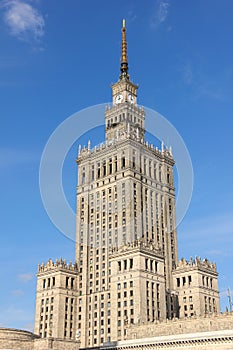 Palace of Science and Culture. Warsaw. Poland