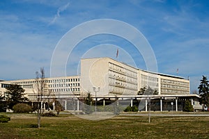 Palace of Serbia in Belgrade, Serbia