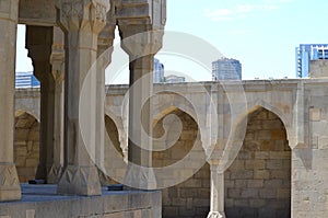 Palace of the Shirvanshahs in the old town of Baku, capital city of Azerbaijan