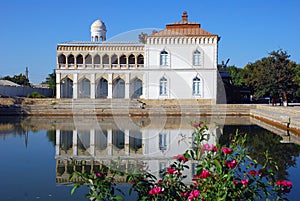 Palace Sitorai-Khosa - the residence of the Emir of Bukhara