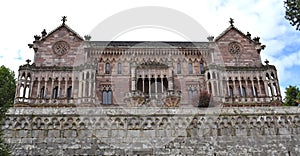 Palace of Sobrellano in Comillas Cantabria photo