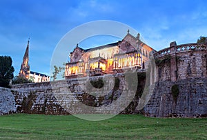 Palace Sobrellano, Comillas, Cantabria, Spine