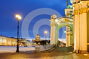 Palace square, St Petersburg