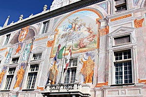 Palace of St. George in Genoa, Italy photo