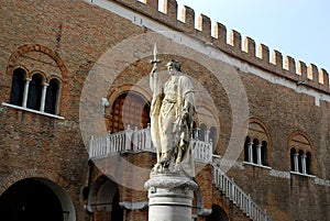 Palace of the Three hundred in Treviso in Veneto (Italy) photo