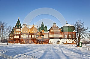 The Palace of Tsar Alexei Mikhailovich. Kolomenskoye. Moscow photo