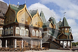 The palace of Tsar Alexei Mikhailovich in the Kolomenskoye Museum Reserve, Moscow city, Russia