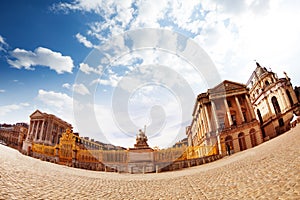 Palace of Versailles Golden Gate in France