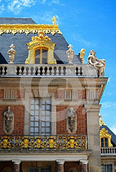 Palace at Versailles Golden Windows