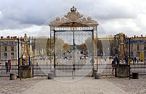 The palace of Versailles