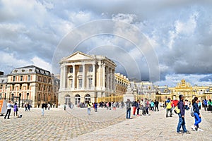 The Palace of Versailles Tourists