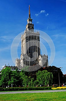 Palace in Warsaw