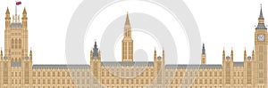 Palace of Westminster Illustration