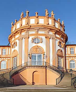 The palace of Wiesbaden Biebrich,