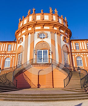 The palace of Wiesbaden Biebrich