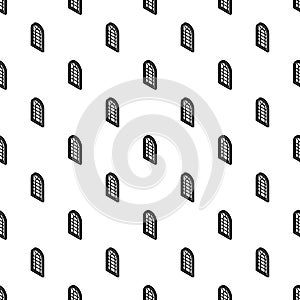 Palace window frame pattern vector seamless