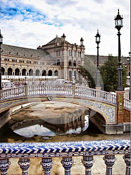 Spain square in seville