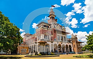 Palacio das Industrias, a historical building in Sao Paulo, Brazil