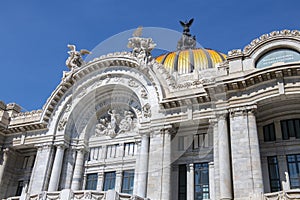 Palacio de Bellas Artes in Mexico City, Mexico