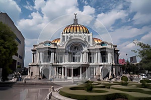 The Palacio de Bellas Artes - Mexico City, Mexico (Generative AI)